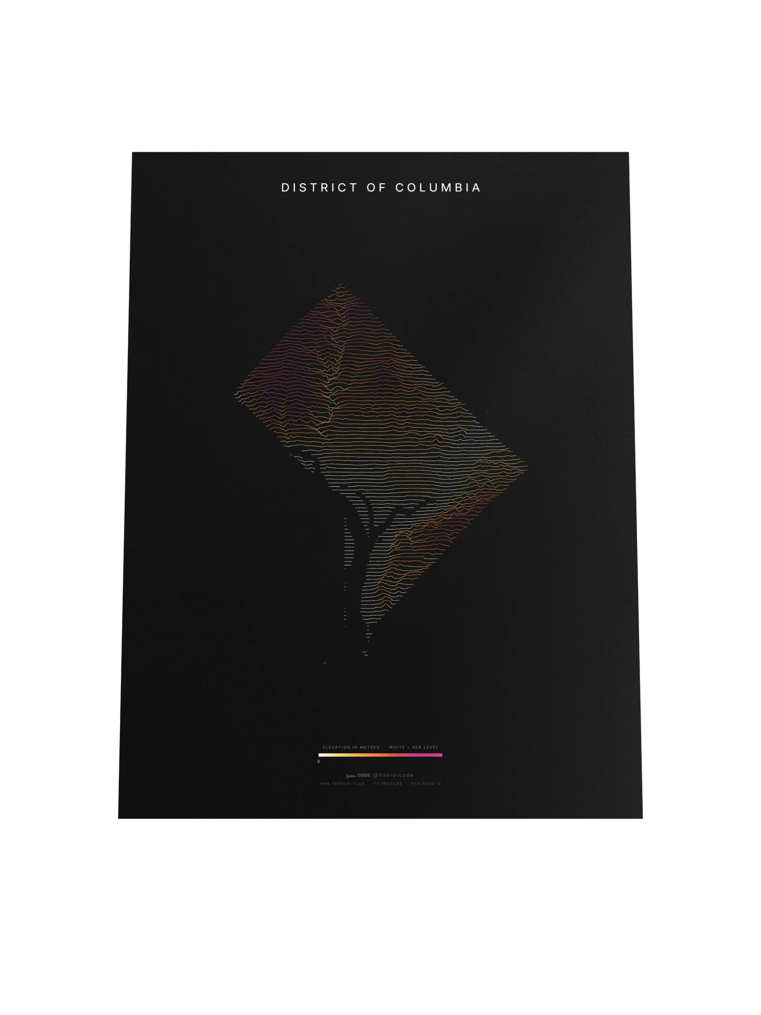 Ridgeline Poster - District of Columbia product image (4)