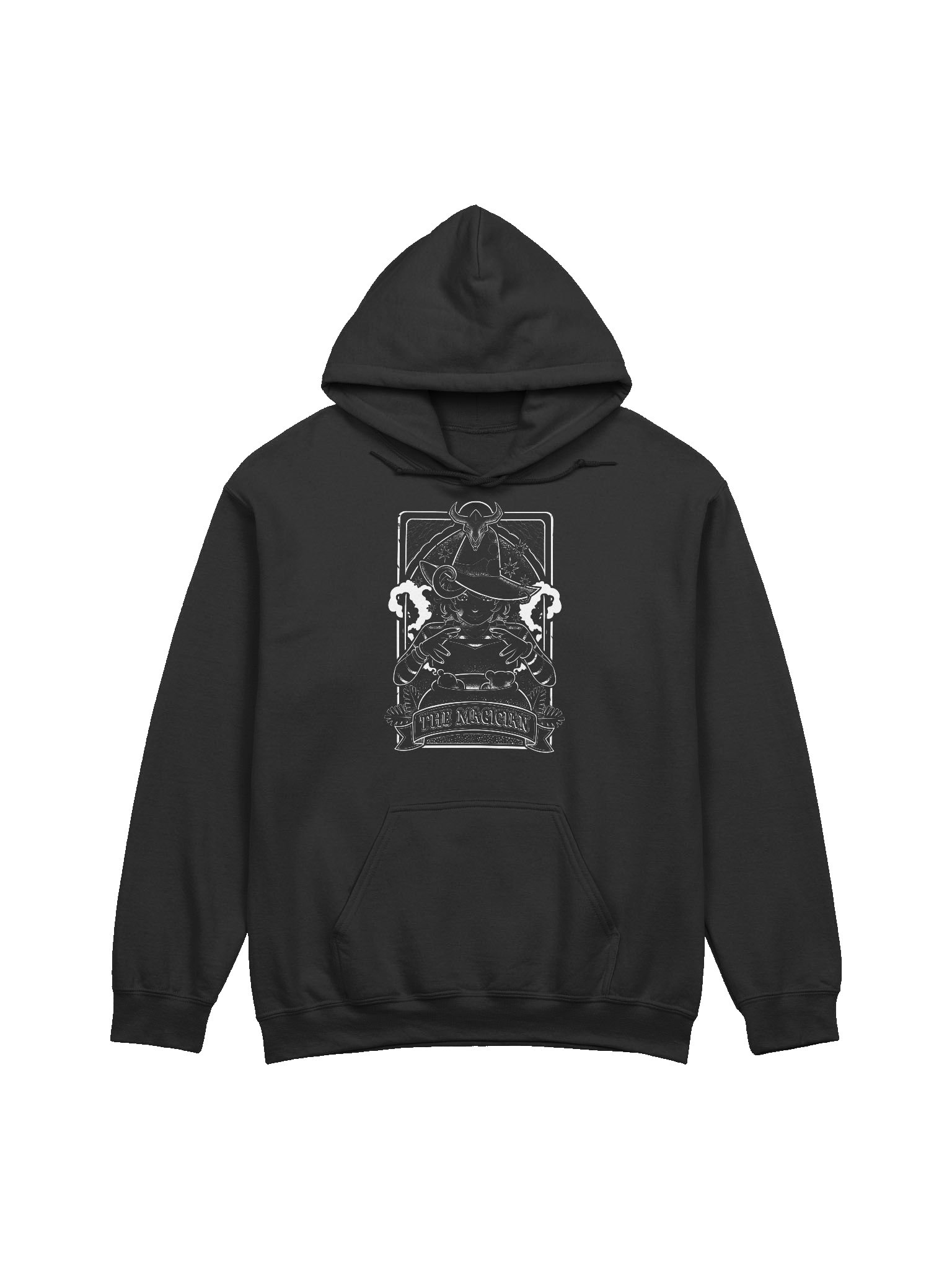 The Magician - Black and White Hoodie product image (1)