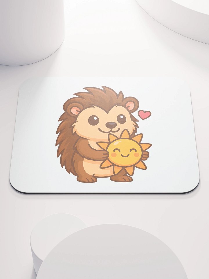 You are my sunshine white mousepad (8.7″ × 7.1″ // 22cm × 18cm) [Style 1] product image (1)