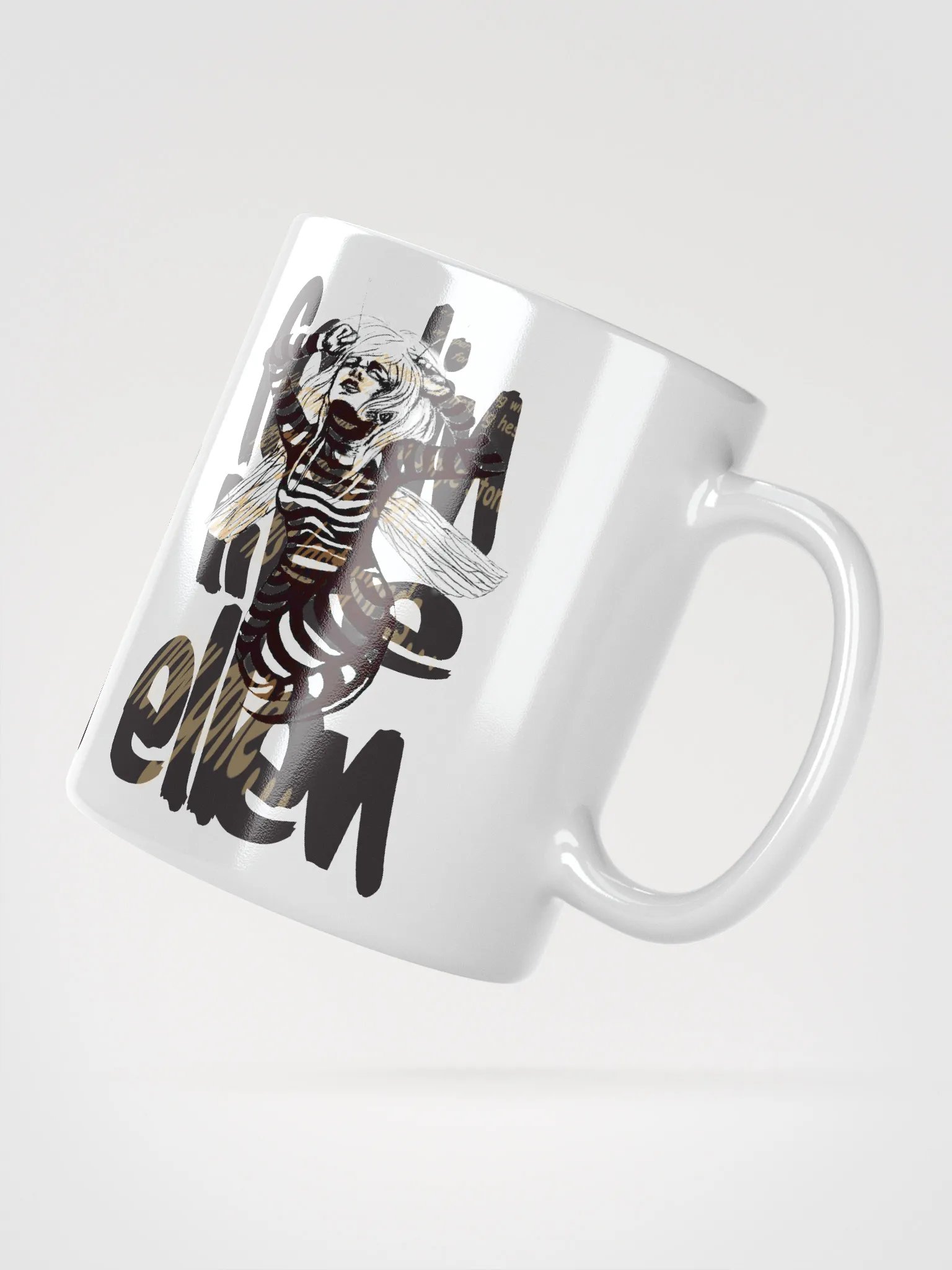 Insect-Inspired Monochrome | Mug product image (2)