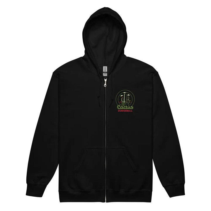 Cactus Dodgeball Zip-Up Hoodie product image (6)