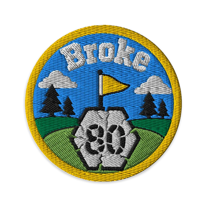 Golf Merit Badge - Broke 80 product image (1)