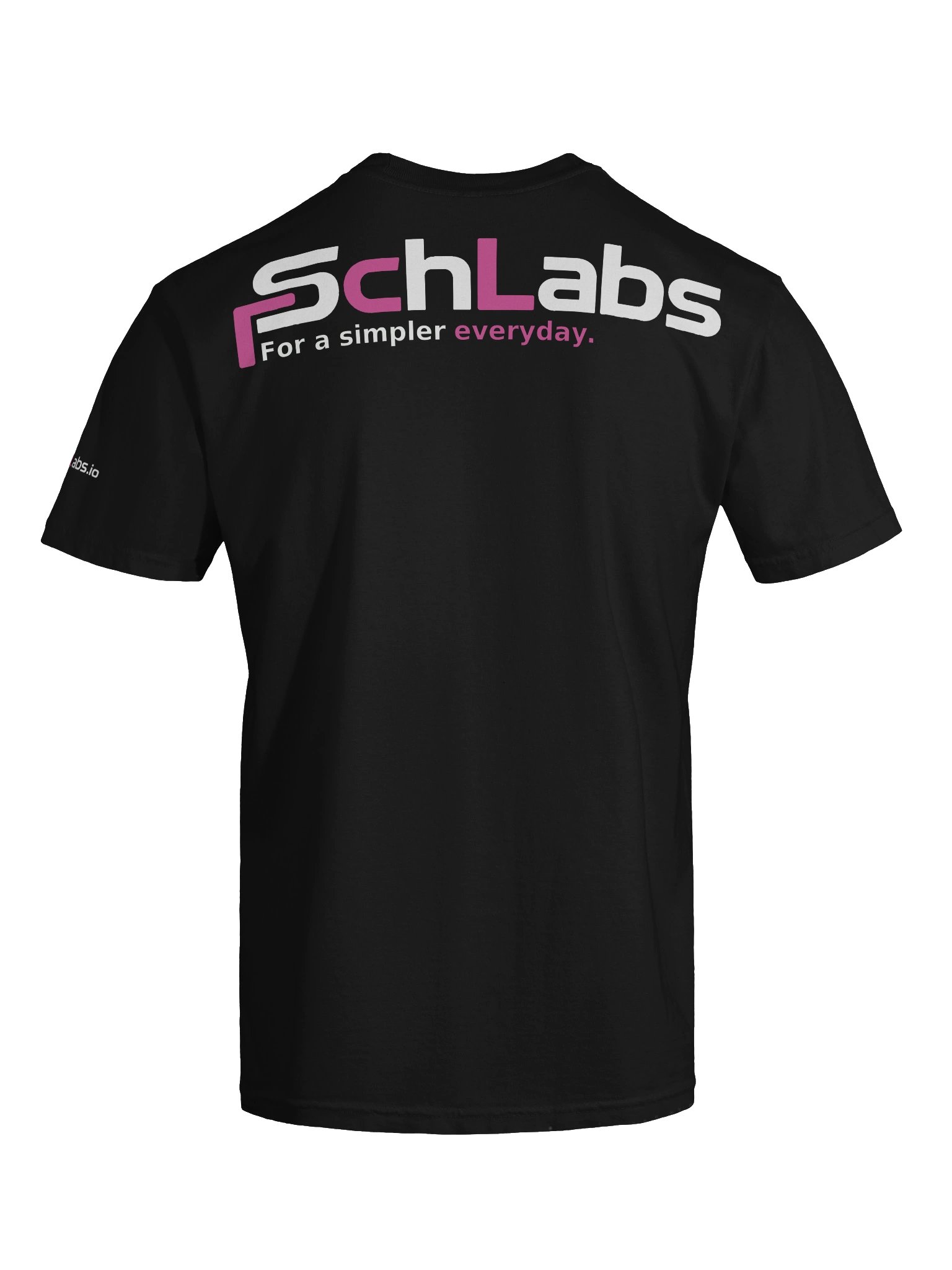 SchLabs Signature Everyday Tee — Black & Pink product image (11)