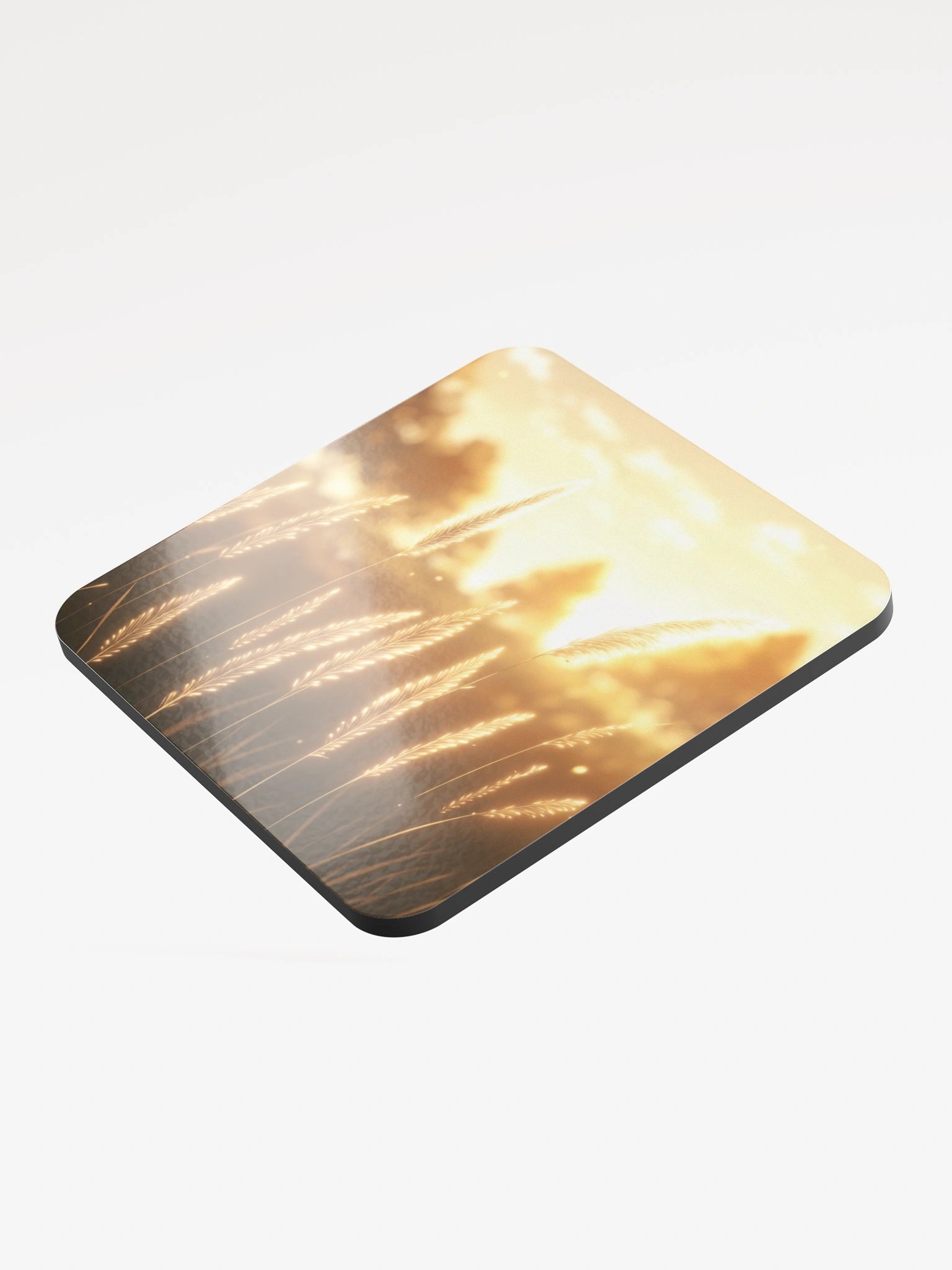 Sunset Glow - Glossed Cork Coaster product image (3)
