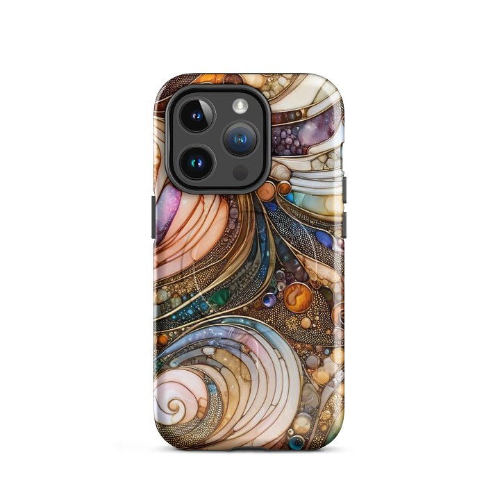 Cosmic Mosaic Tough Magnetic MagSafe® iPhone® 14, iPhone 15, iPhone 16, iPhone 17, Pro, Pro Max, Plus Cases. product image (2)