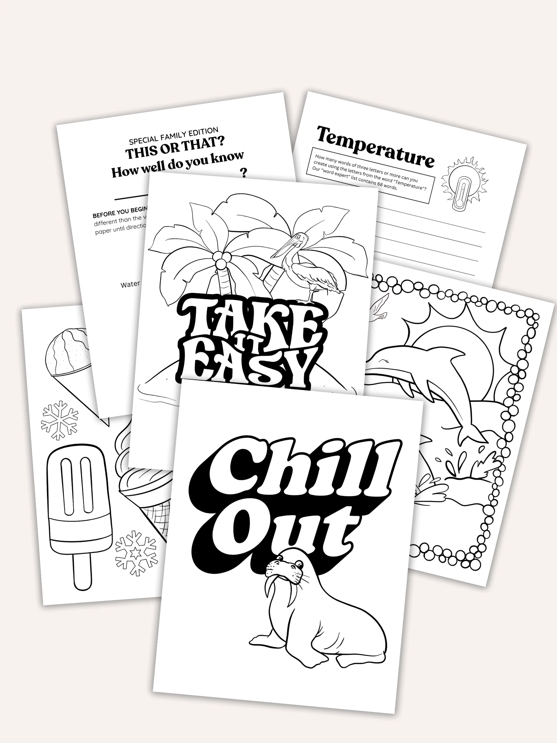 Heat Wave Activity Book product image (2)