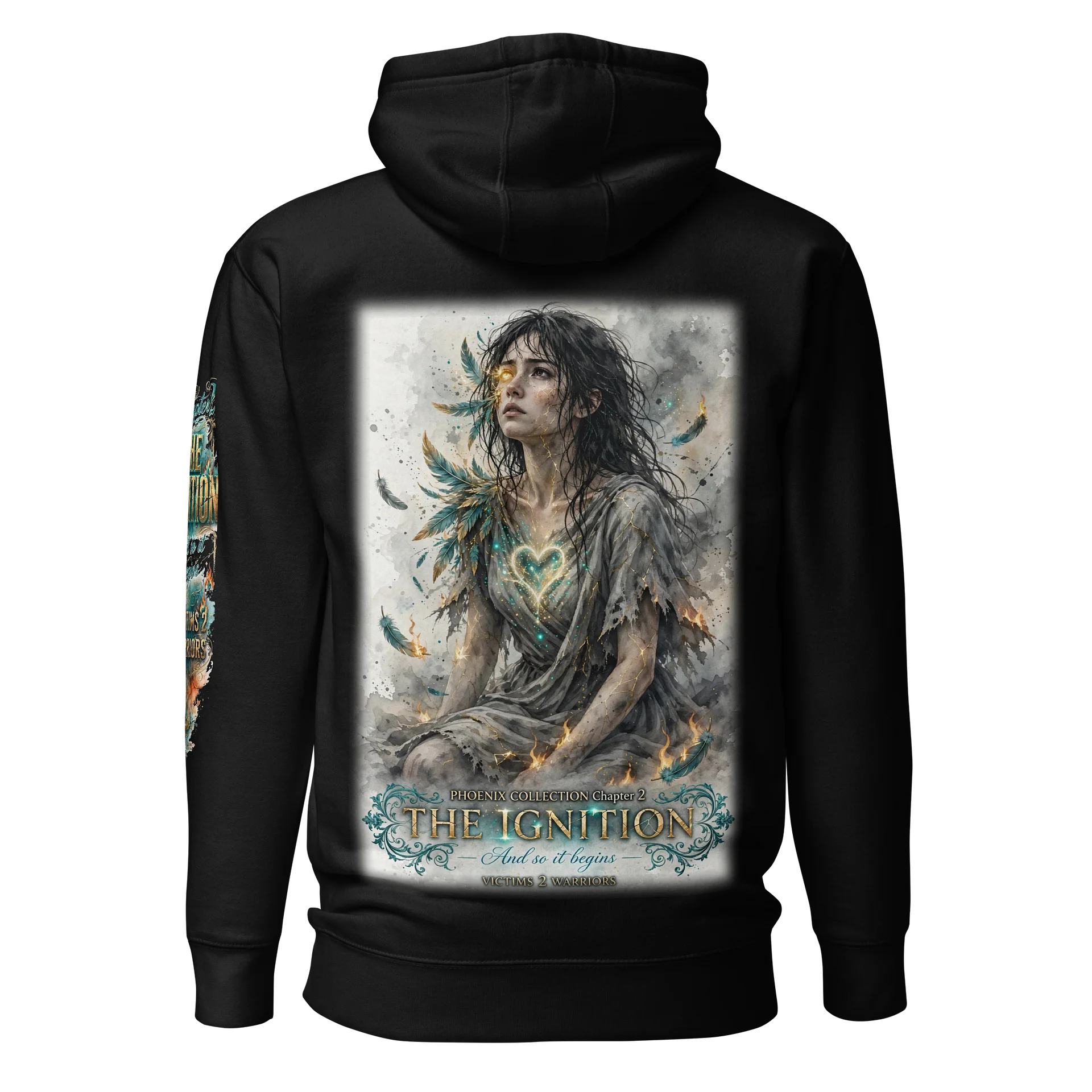 V2W -PHOENIX COLLECTION-CHAPTER 2- “ The Ignition” Signature Hoodie product image (9)