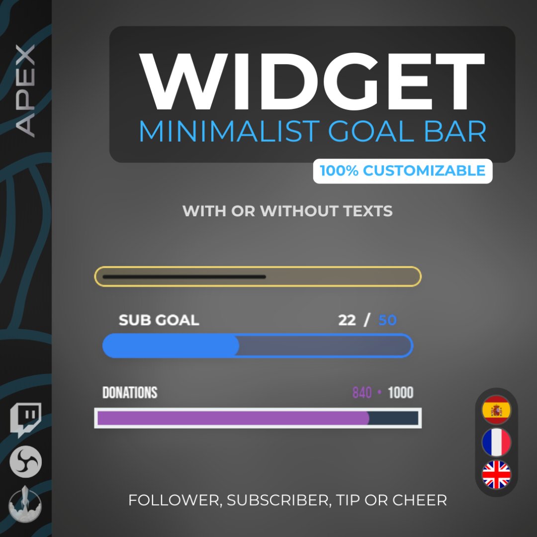 Twitch Widget Objectif product image (1)