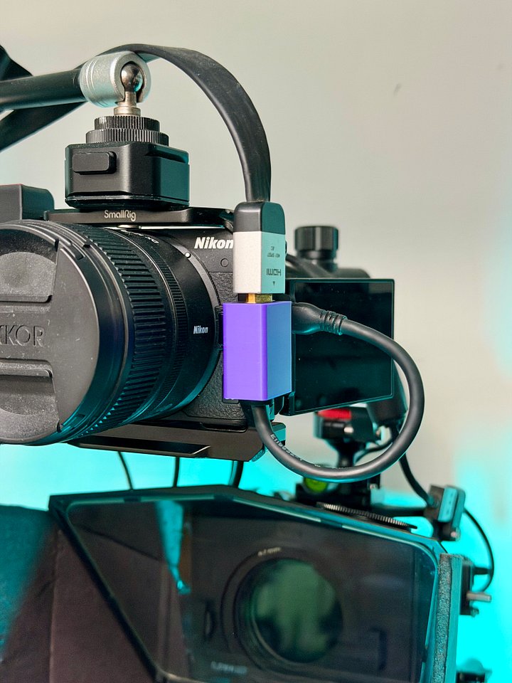 RigJunkie Micro HDMI Holder .STL File Download product image (1)