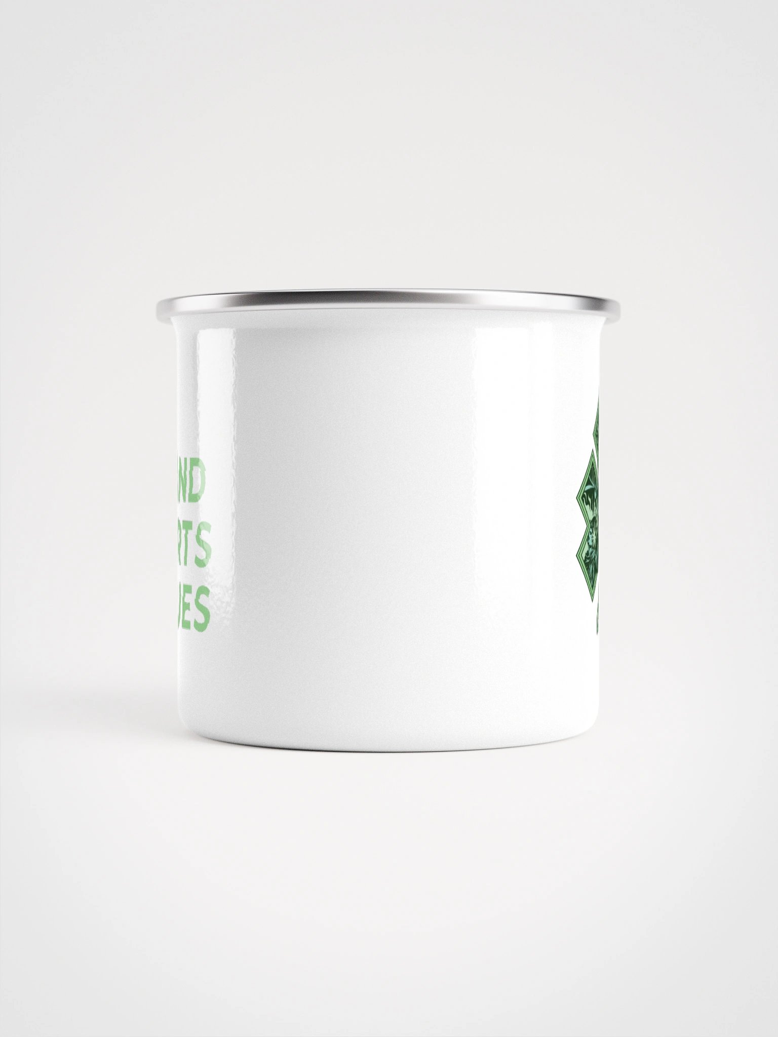 Three Leaf Enamel Mug product image (4)