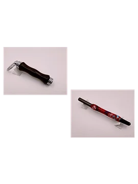 An Icon pen and a Secret compartment keychain
