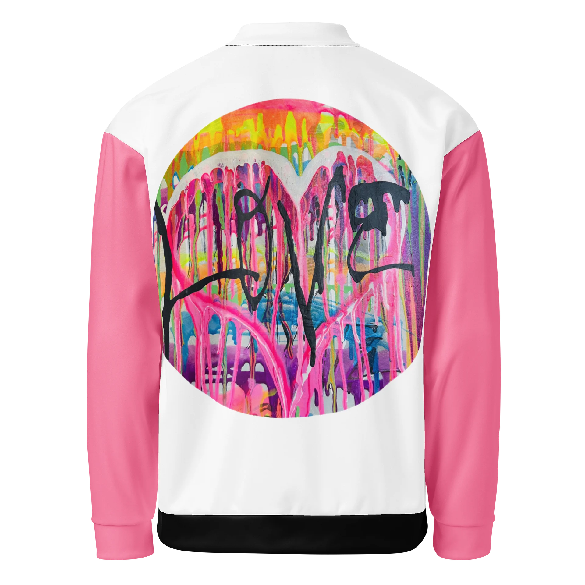 Graffiti Heart Bomber Jacket product image (2)