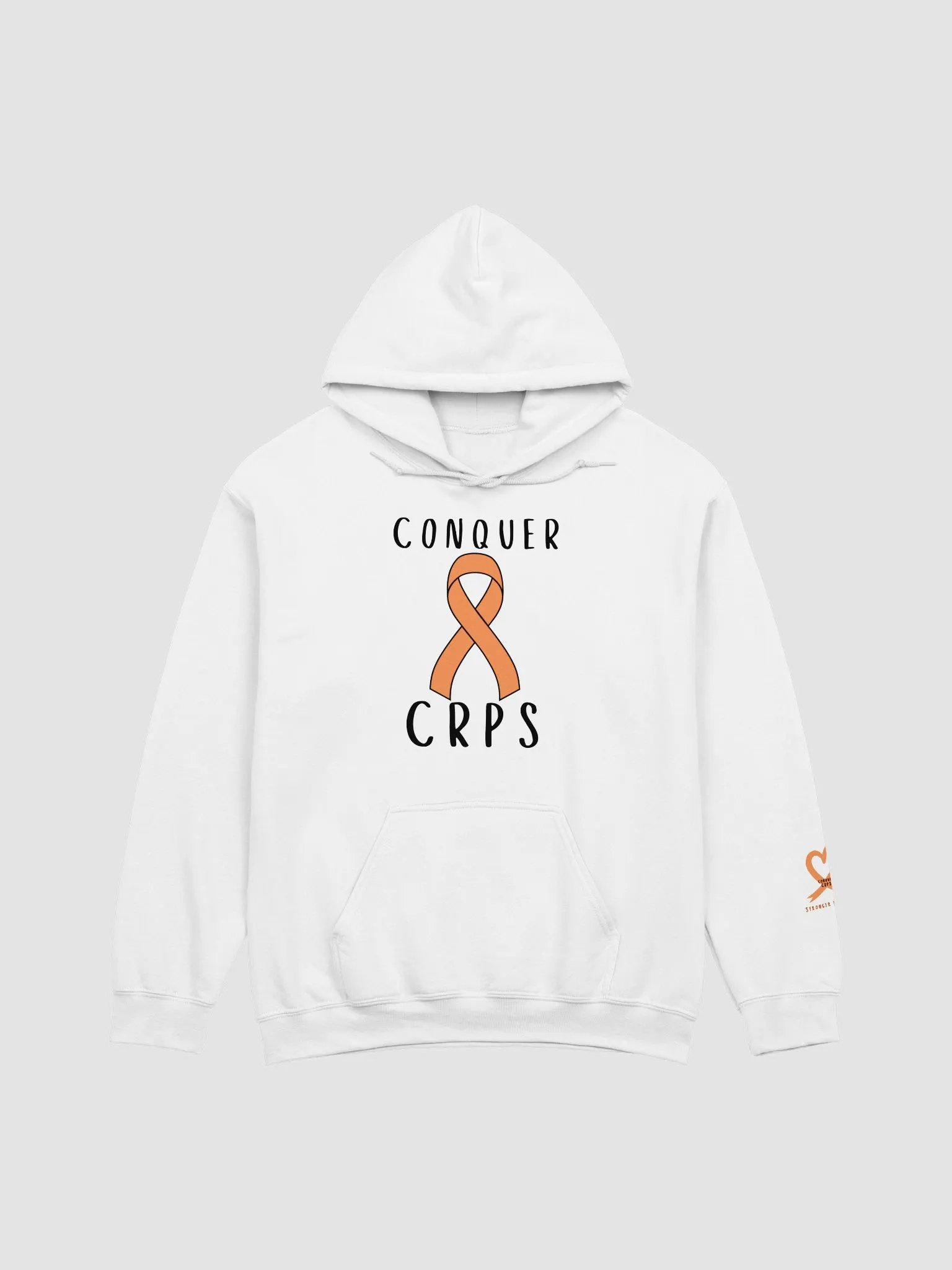 Classic Conquer CRPS Awareness Hoodie- Black Print product image (1)