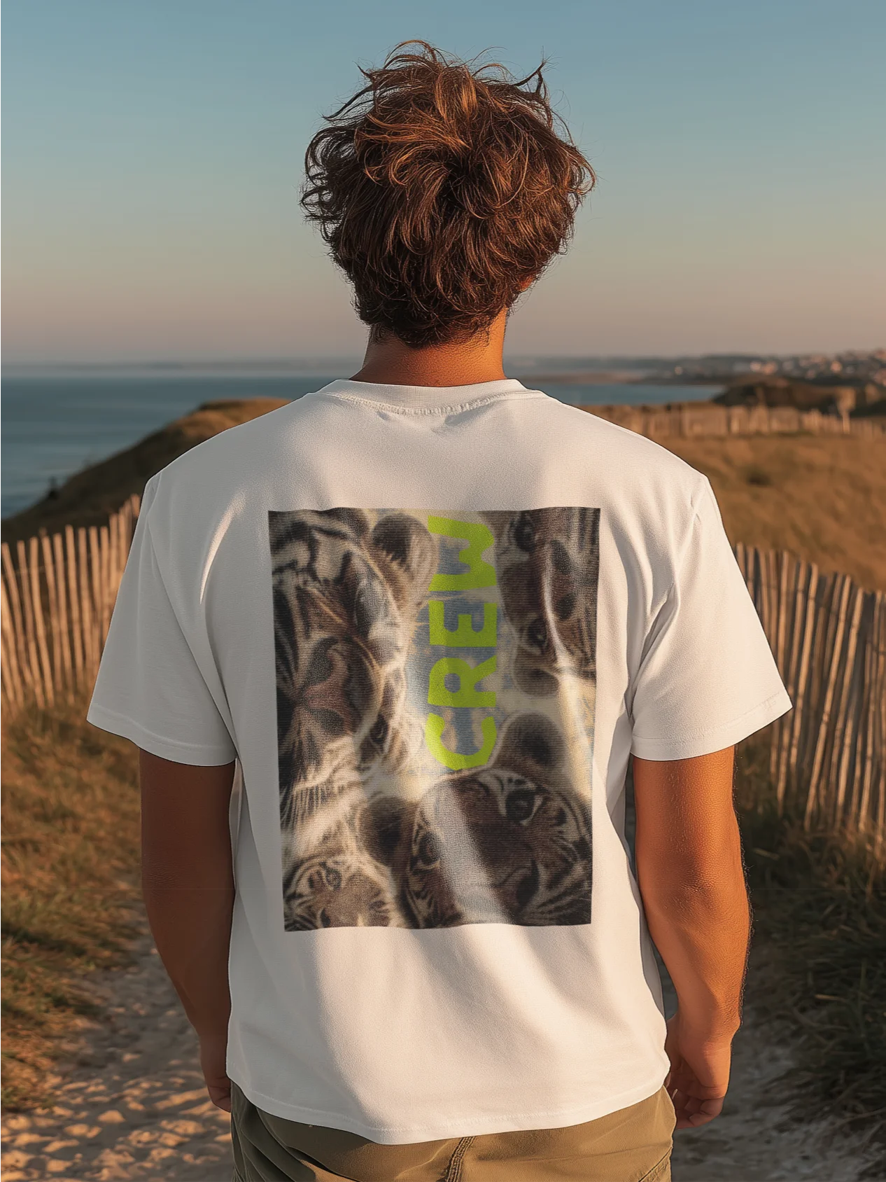 Tiger Crew T Shirt Group Selfie Graphic Tee product image (4)