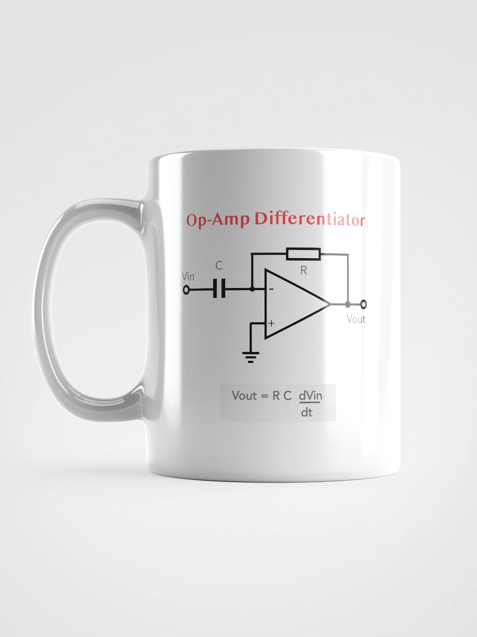 Operational Amplifier (Integrator & Differentiator) Mug product image (17)