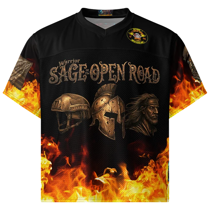 MötoGraffitti Warrior Sage USCRA Football Jersey product image (1)