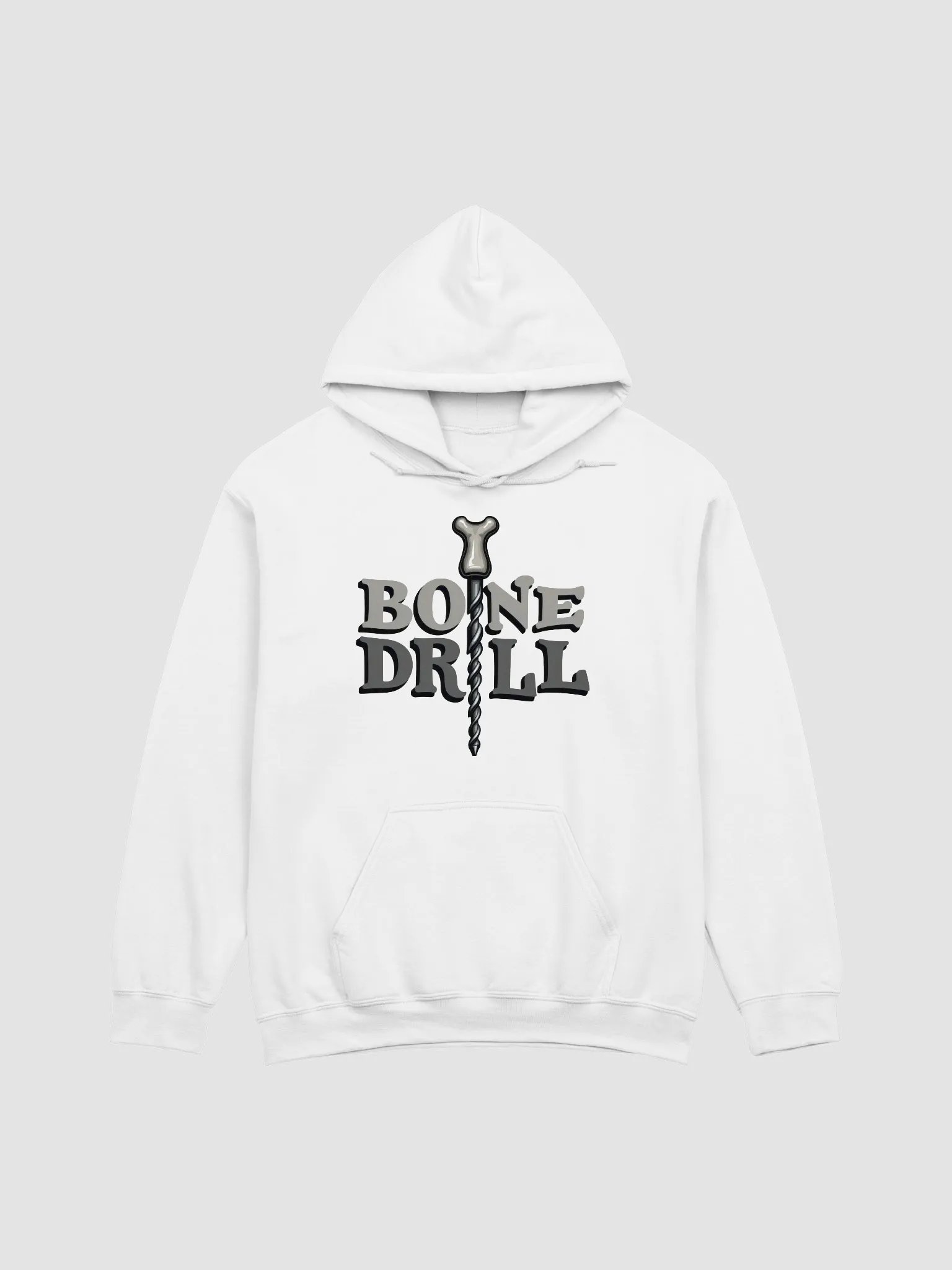 Bone Drill Bold Hoodie product image (7)