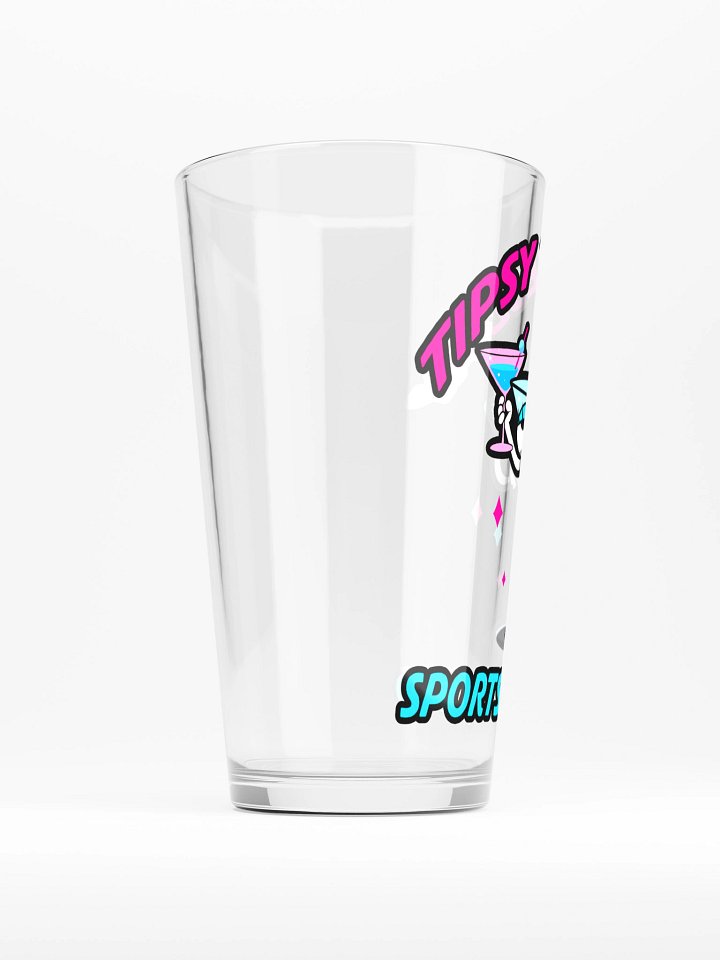 TIPSY TUESDAY "FLIRTINI" PINT GLASS product image (2)