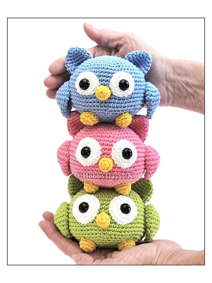 USA Pattern - Amigurumi Crochet Owl product image (1)