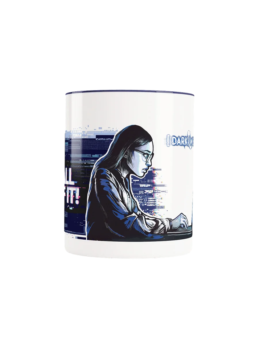 [DARK/WEB]: "EMAIL FROM MOLLY!" Blue Coffee Mug product image (5)