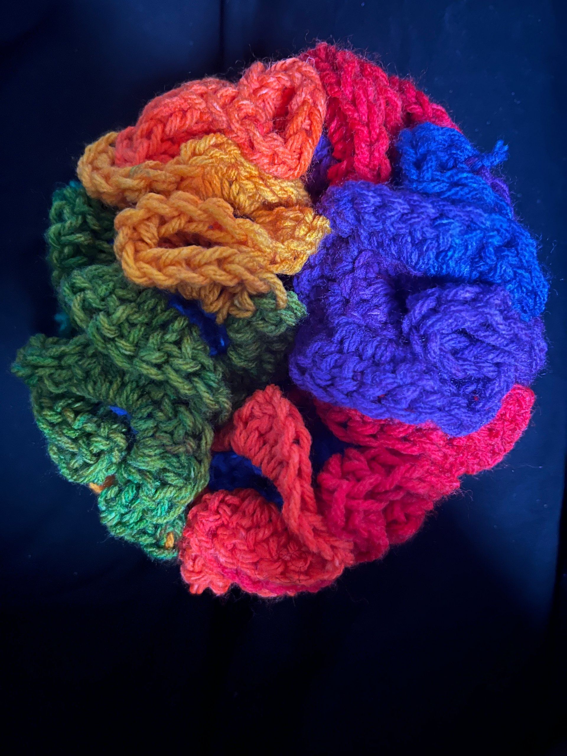 Rainbow Bright Scrunchie product image (3)