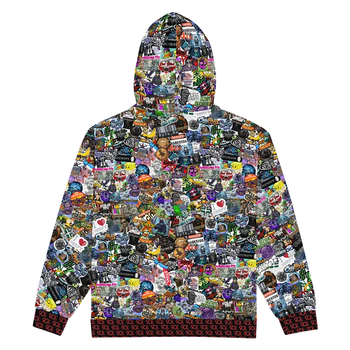 2026 Sticker Bomb Zip-up Hoodie product image (2)