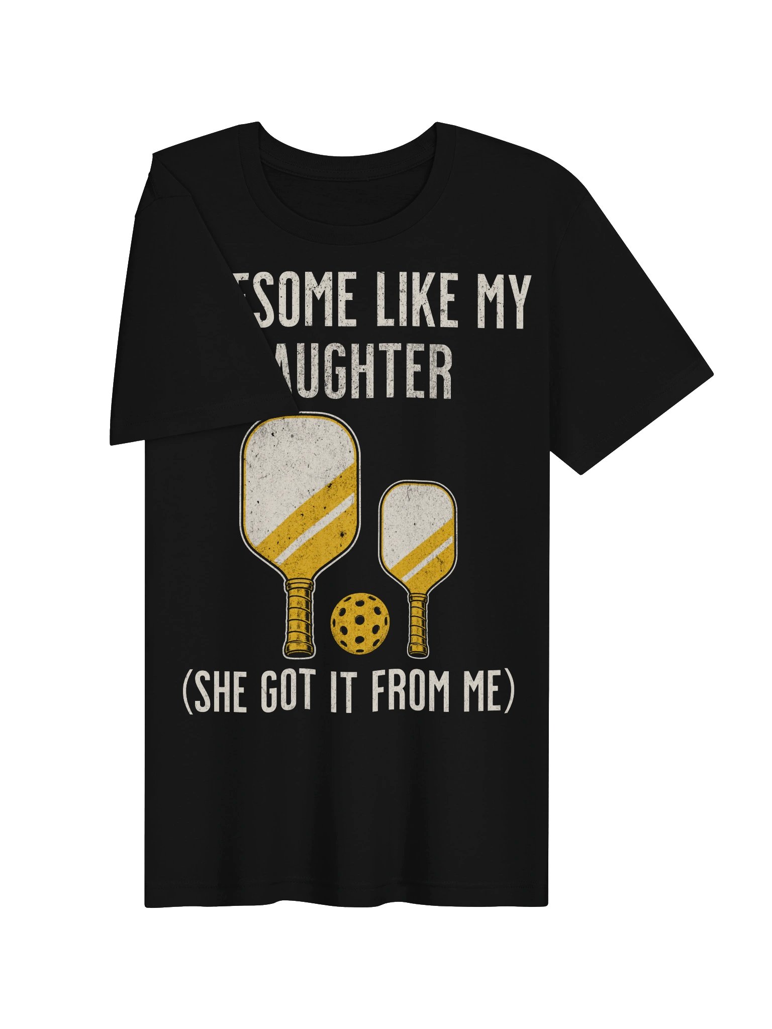 Awesome Like My Daughter Pickleball Shirt | Funny Family Pickleball Gift product image (8)