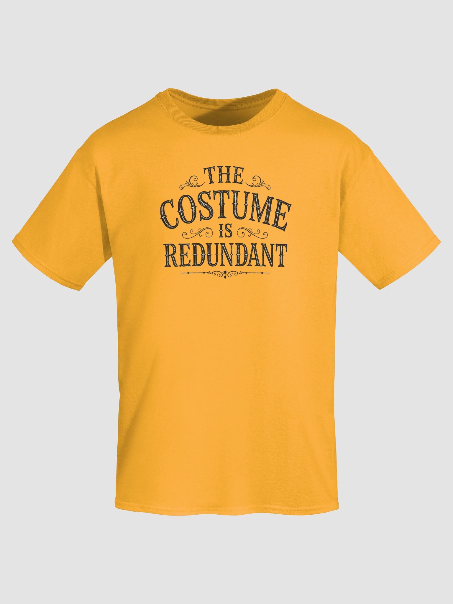 THE COSTUME IS REDUNDANT Halloween Unisex Cotton Heavyweight T-Shirt product image (25)