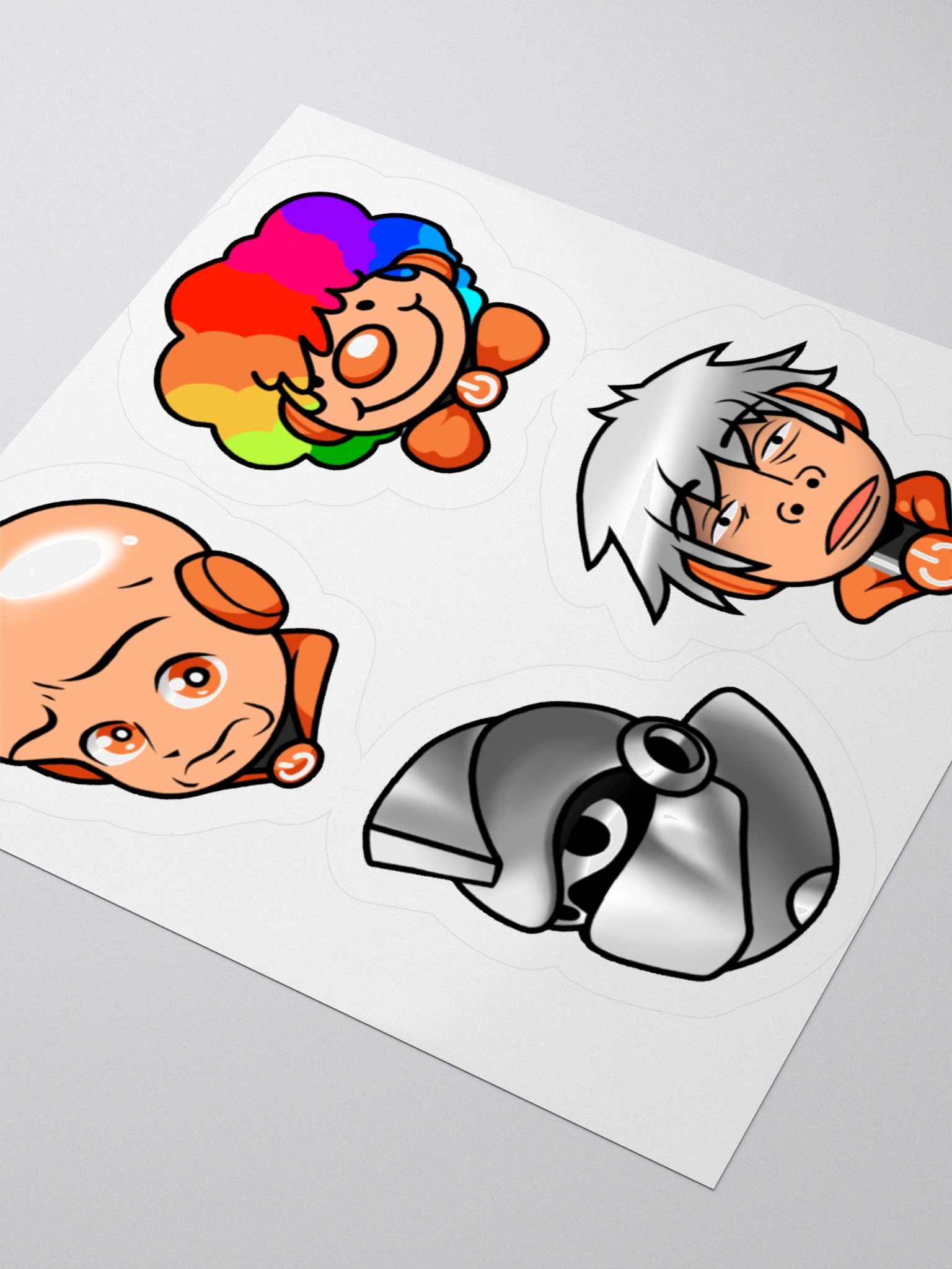 Power Guy Emote Sticker Set product image (7)