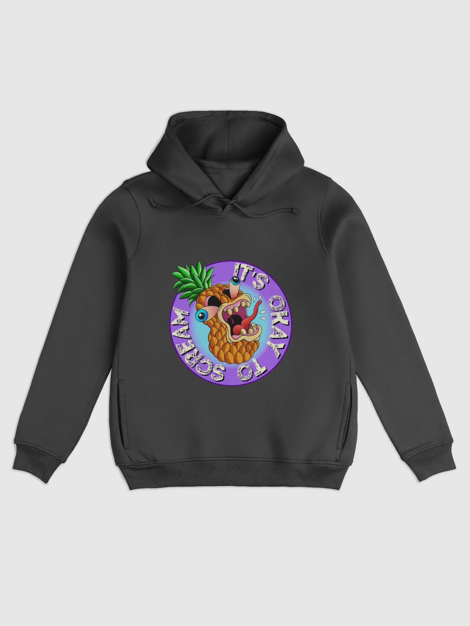 Please Scream: B&C Organic Women's Hoodie product image (1)