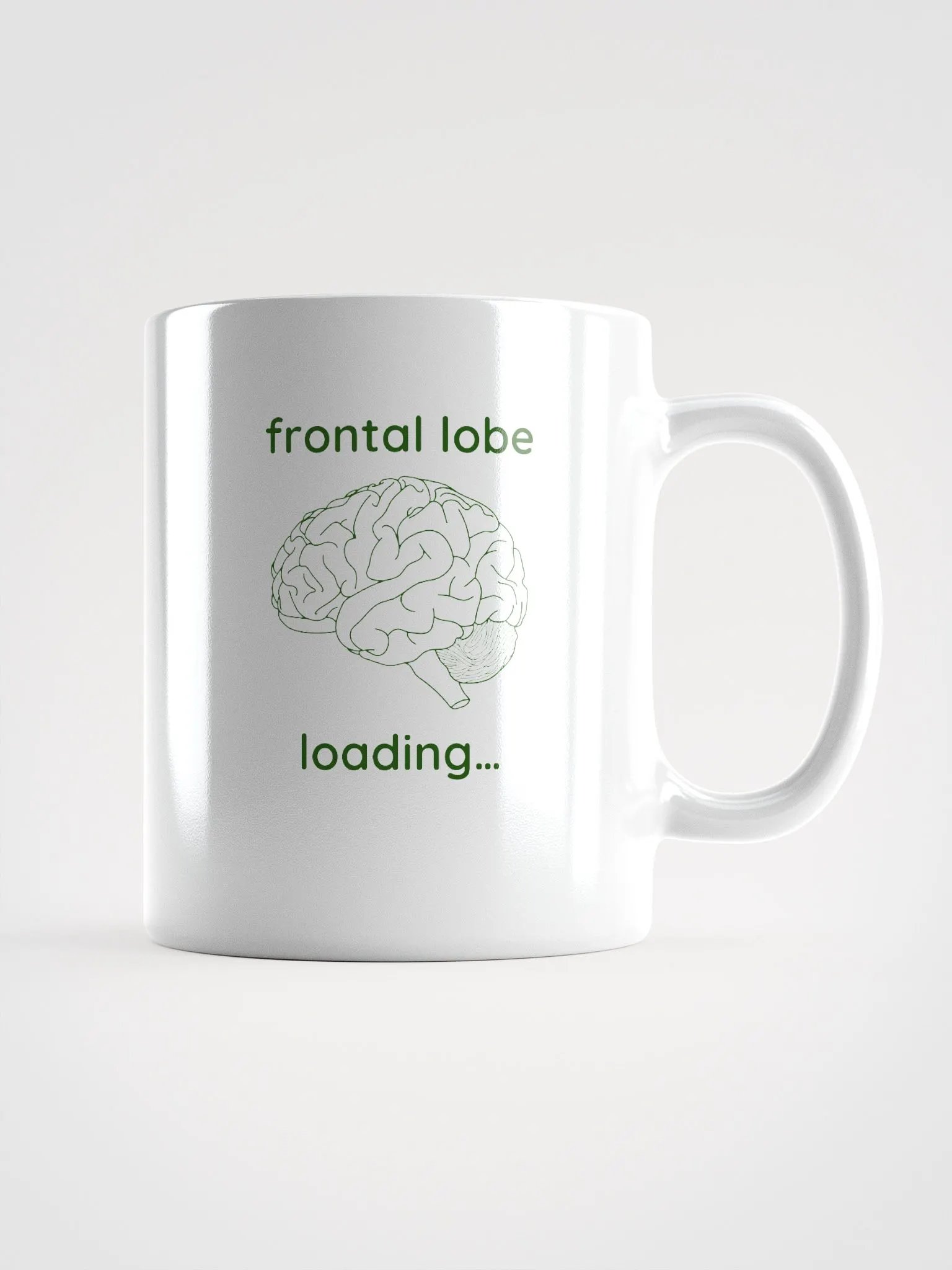 frontal lobe loading... mug (forced) product image (3)