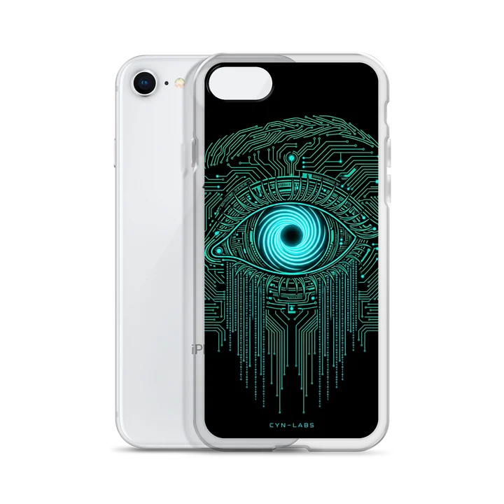 Spiral Signal iPhone Clear Case product image (2)