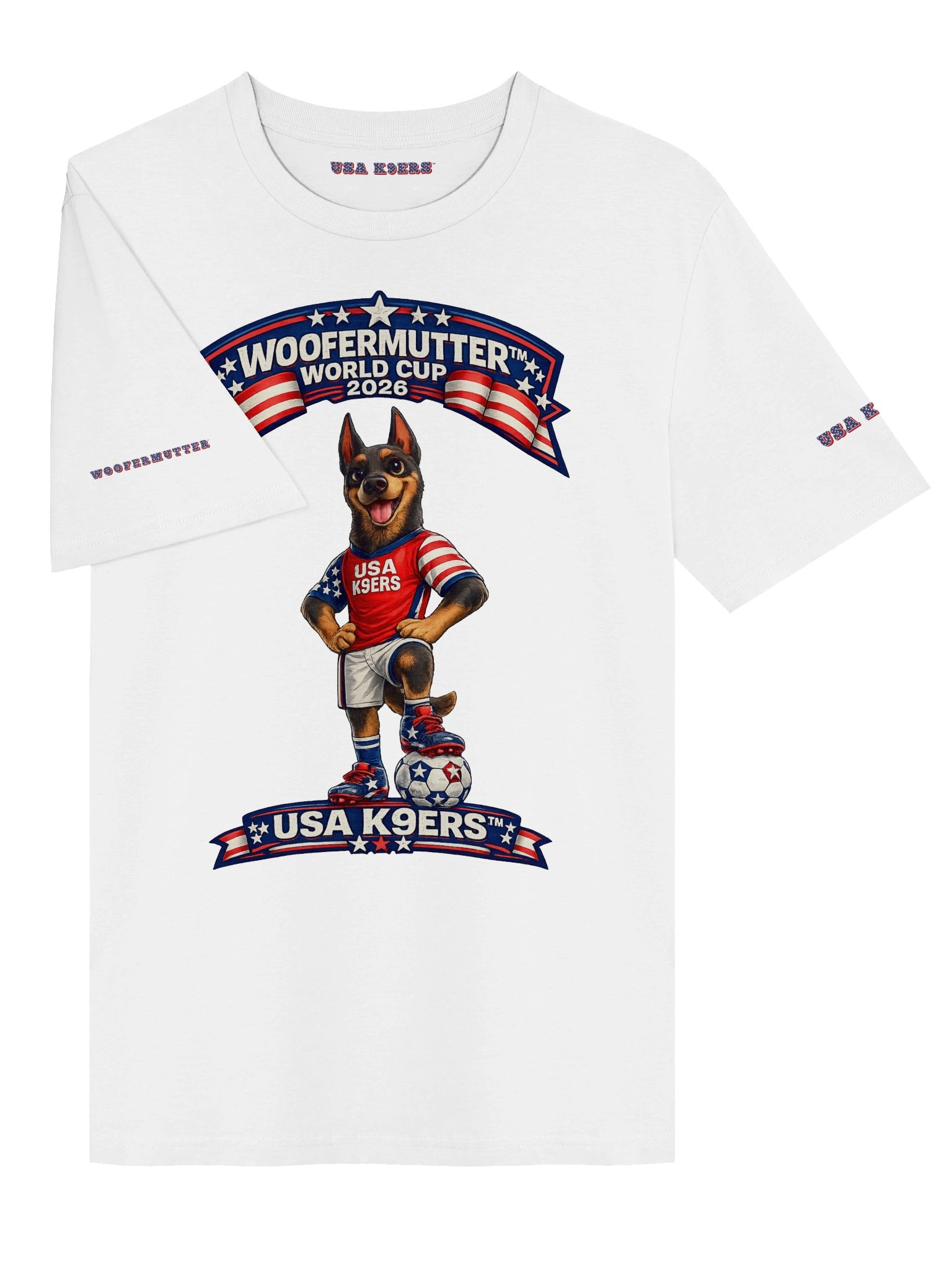 WOOFERMUTTER™ WORLD CUP USA K9ERS DOBERMAN product image (16)