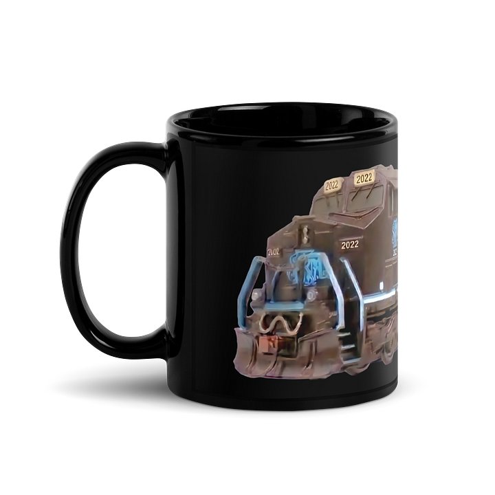 ​Midnight Special Custom Series "STRM 2022" Glossy Black Ceramic Mug product image (1)
