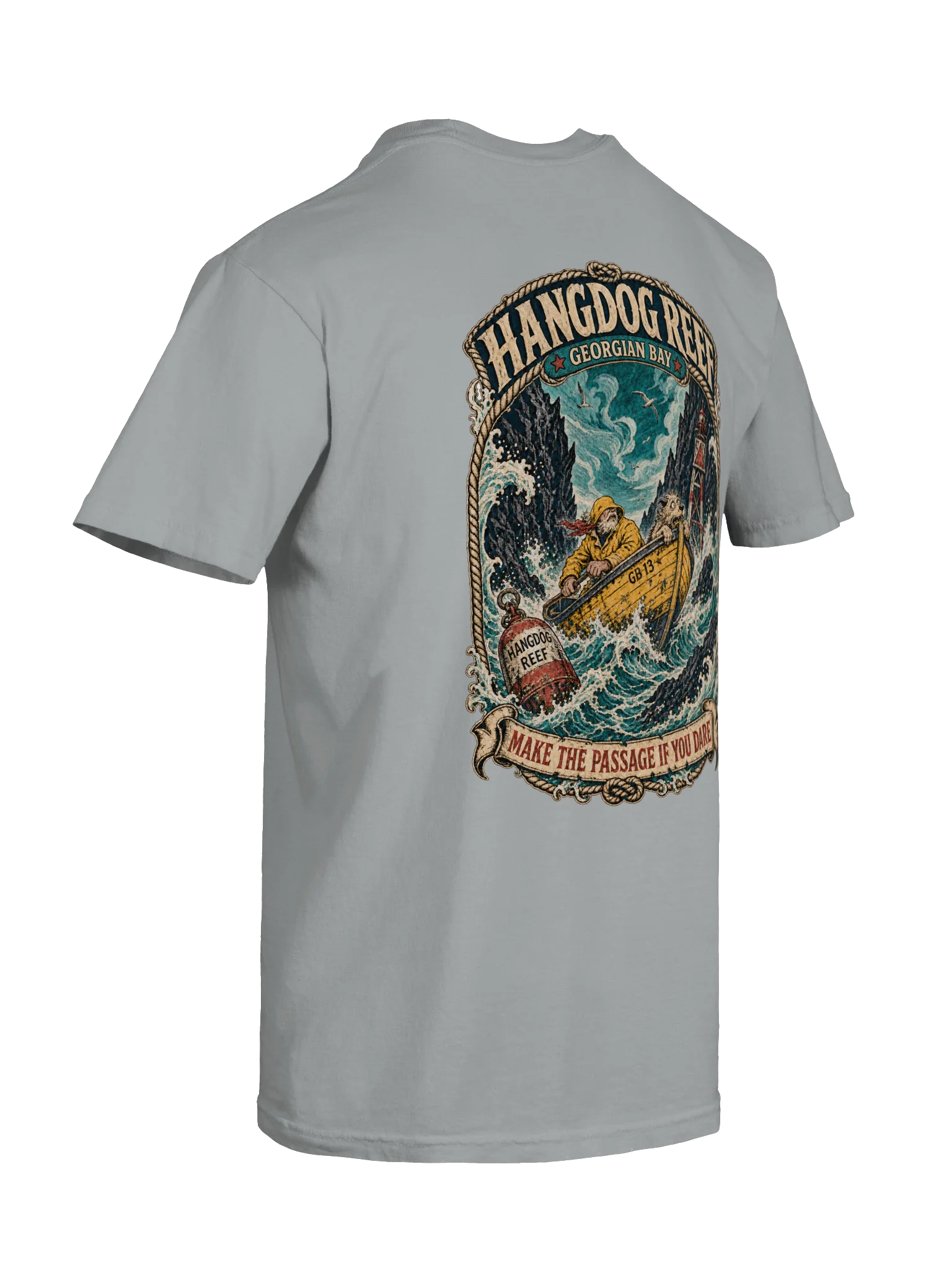 Hangdog Reef Georgian Bay Badge Tee product image (56)