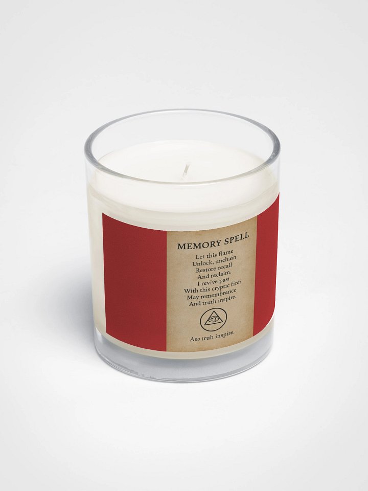 🕯 The Memory Spell Candle – Light It. Activate It. Remember. product image (2)