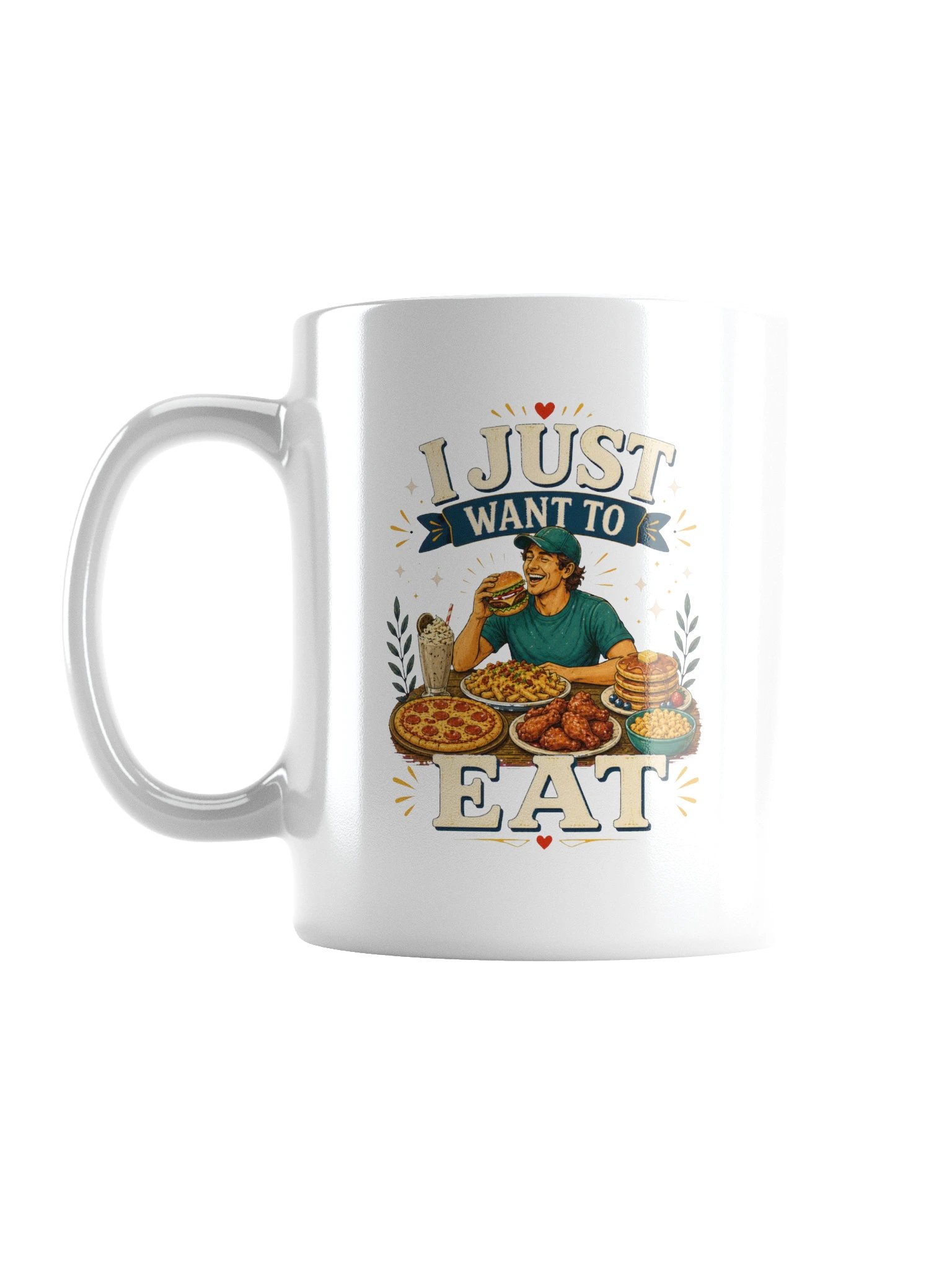 I Just Want To Eat Mug product image (1)