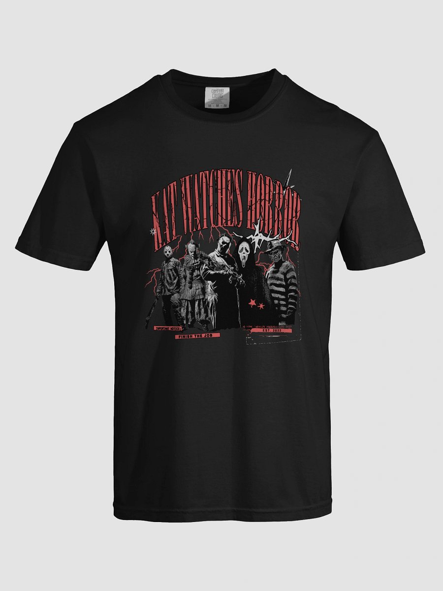 Kat Watches Horror Tee product image (7)