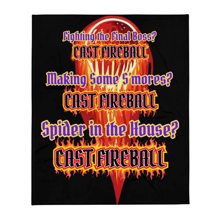 Cast Fireball Blanket product image (1)