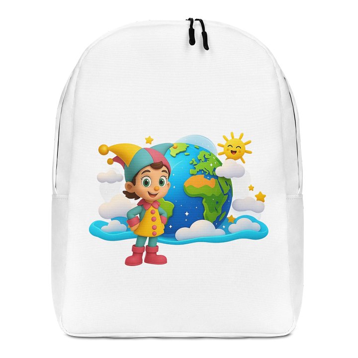 JessyJesty Earth Minimalist Backpack – Colorful, Conscious, and Ready to Explore product image (1)