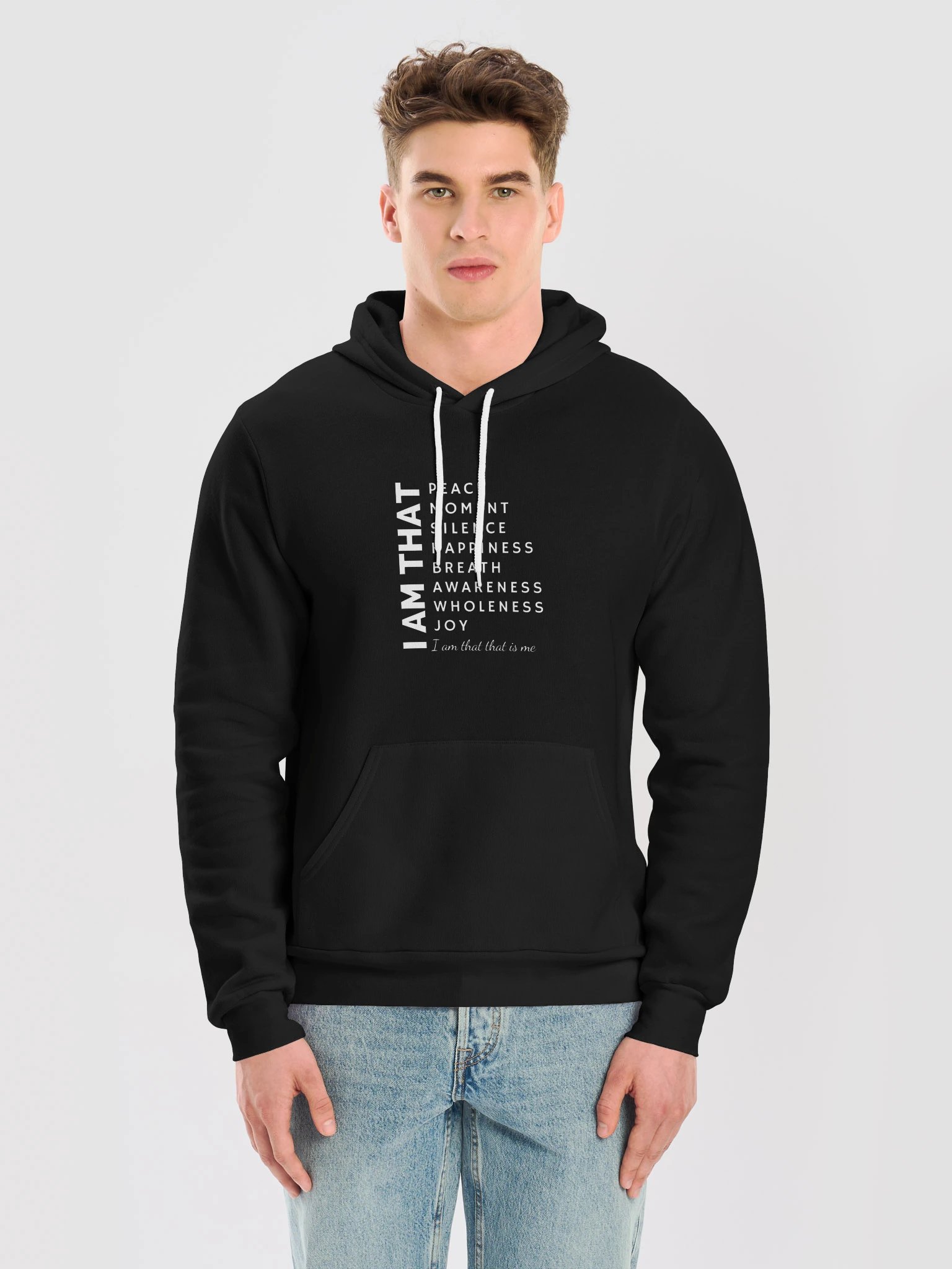 Unisex hoodie Core Statement Midnight product image (11)
