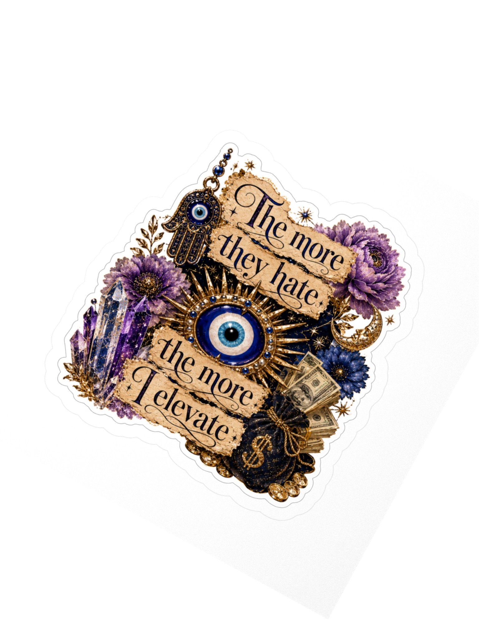 Evil Eye Transmutation Spell Sticker product image (2)