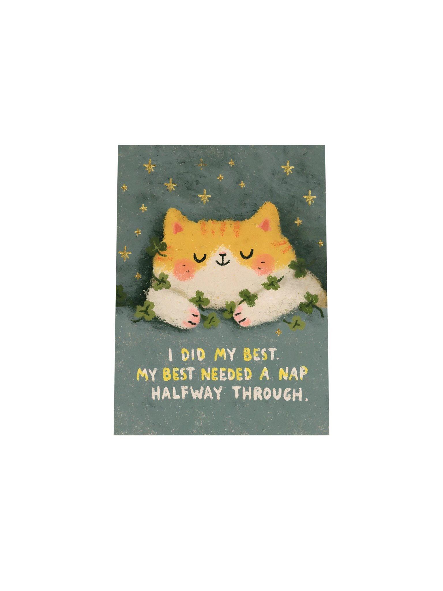 I Did My Best Naptime Cat Poster product image (16)