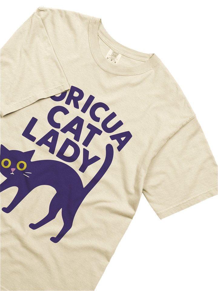 Boricua Cat Lady Camiseta Unisex product image (2)