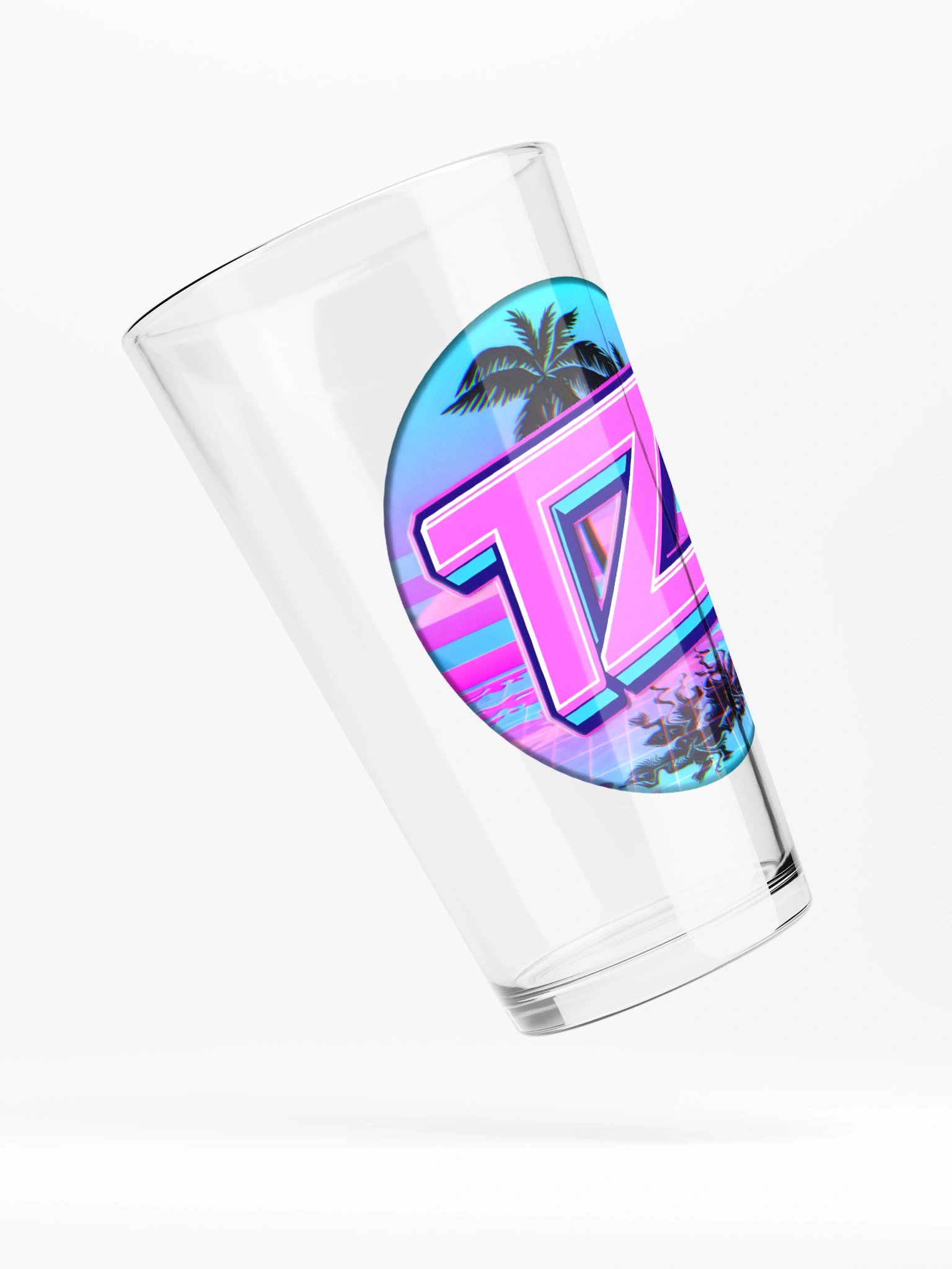 TrainerZeek Logo Pint Glass product image (4)
