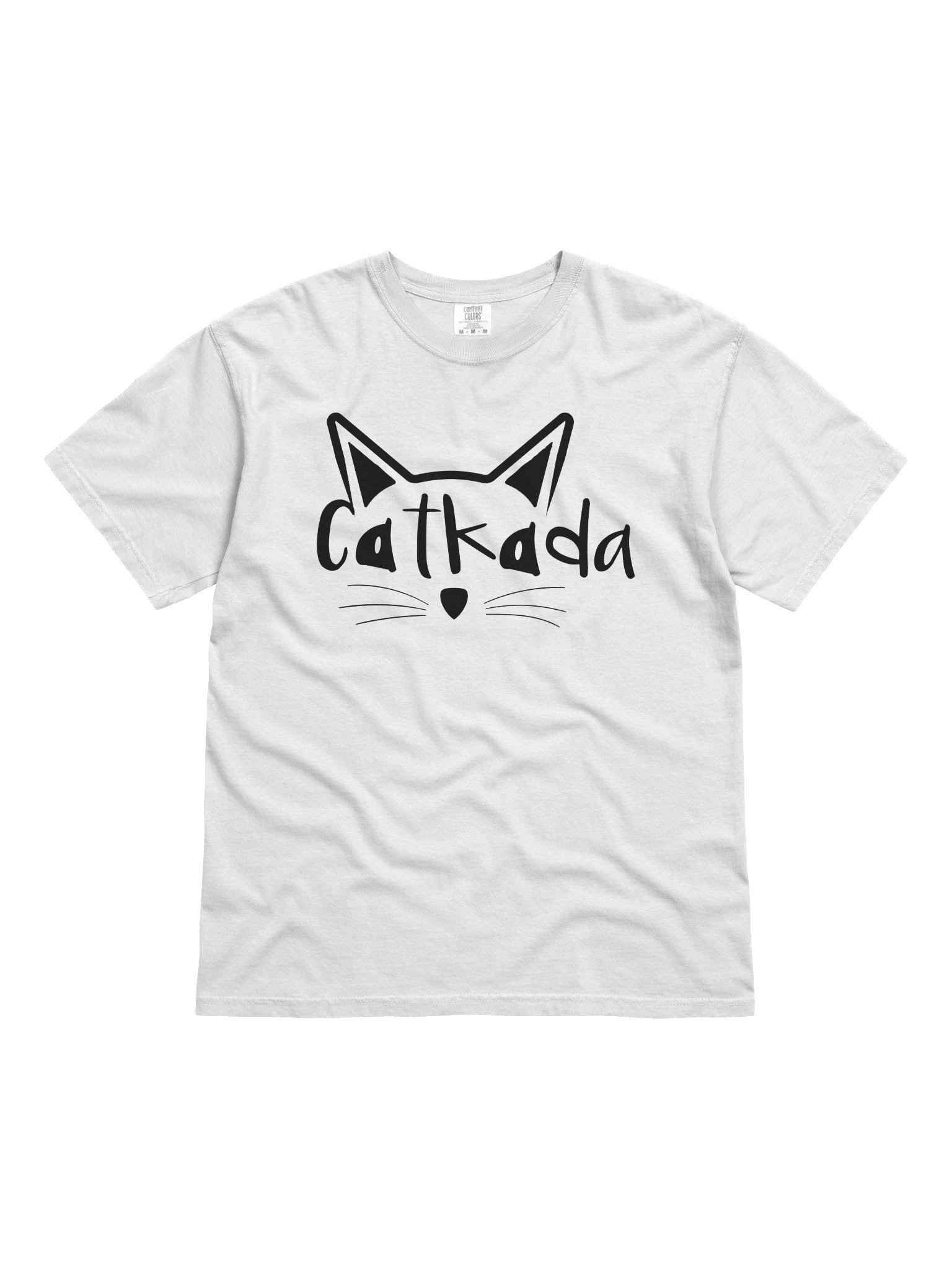 CATKADA LOGO T-SHIRT WHITE product image (1)