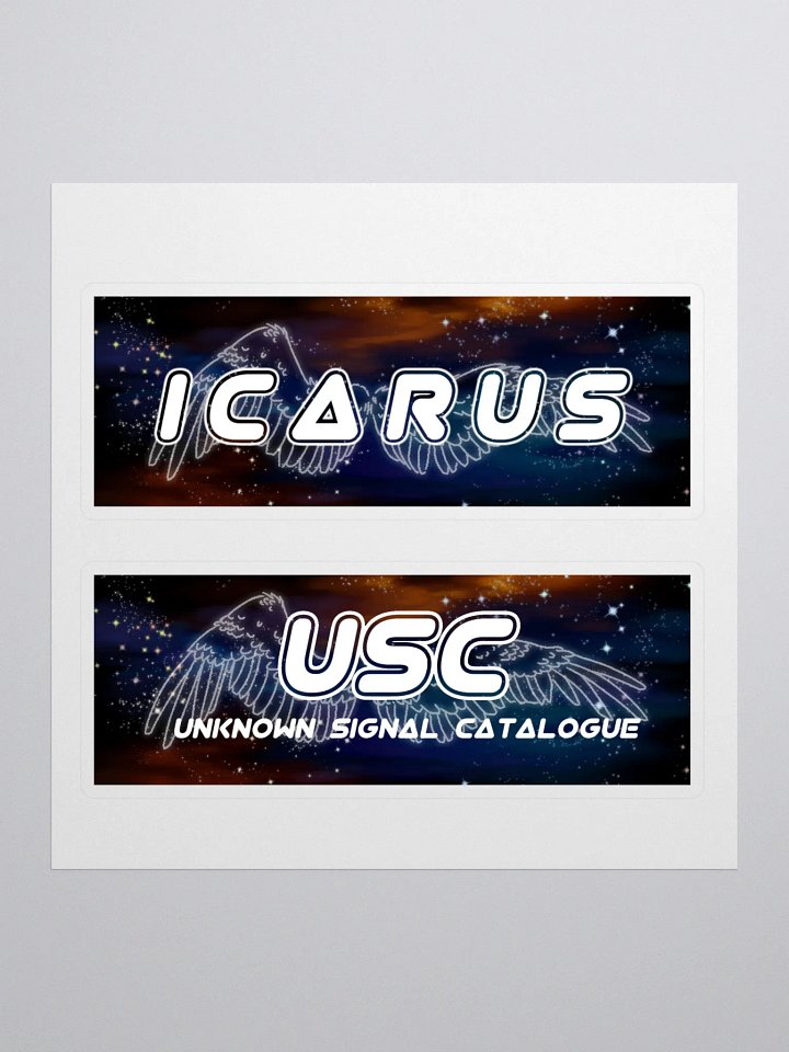 Cosmic Icarus Bumper Stickers product image (1)
