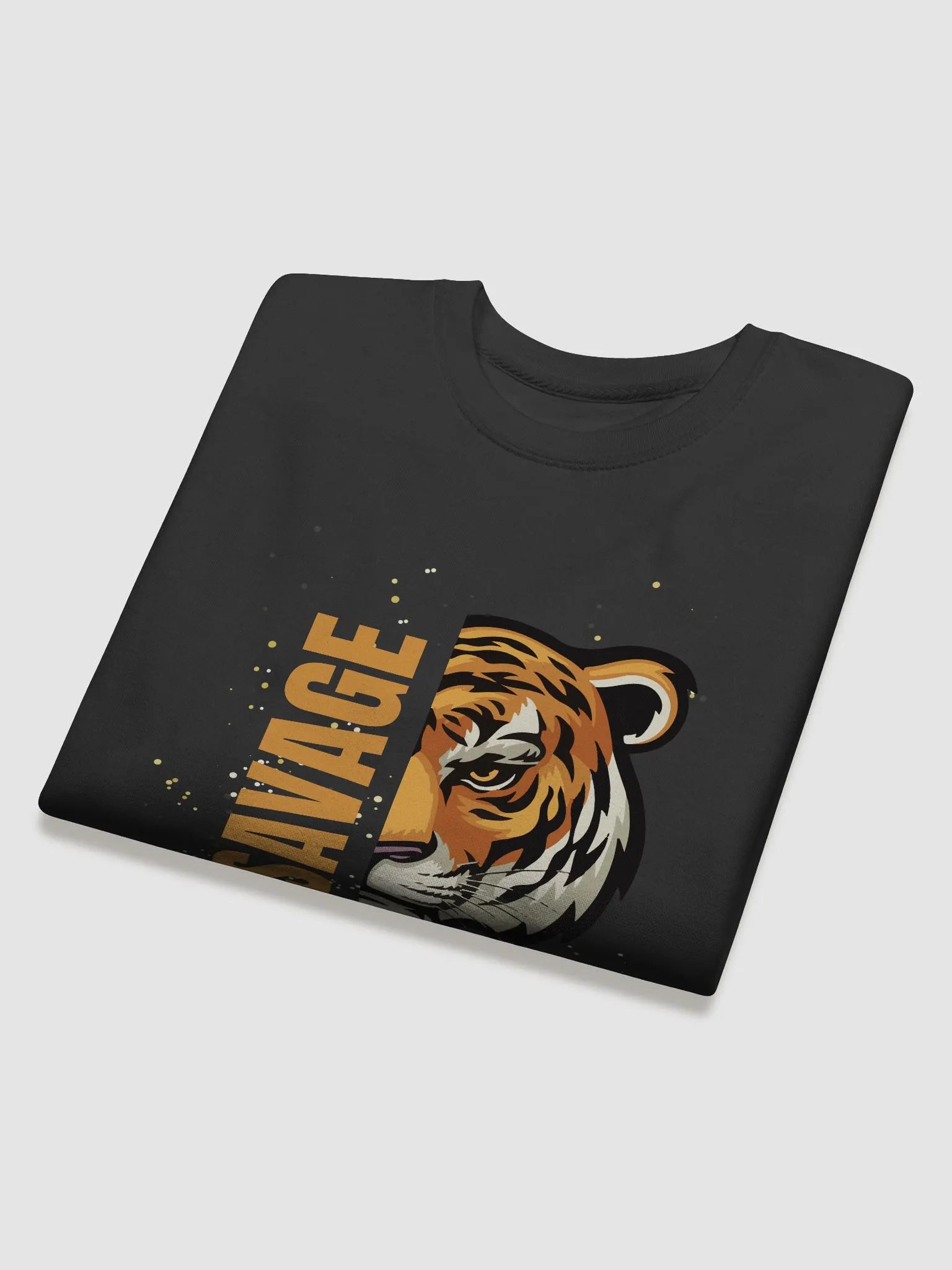 Savage Tiger Split-Design Sweatshirt product image (4)