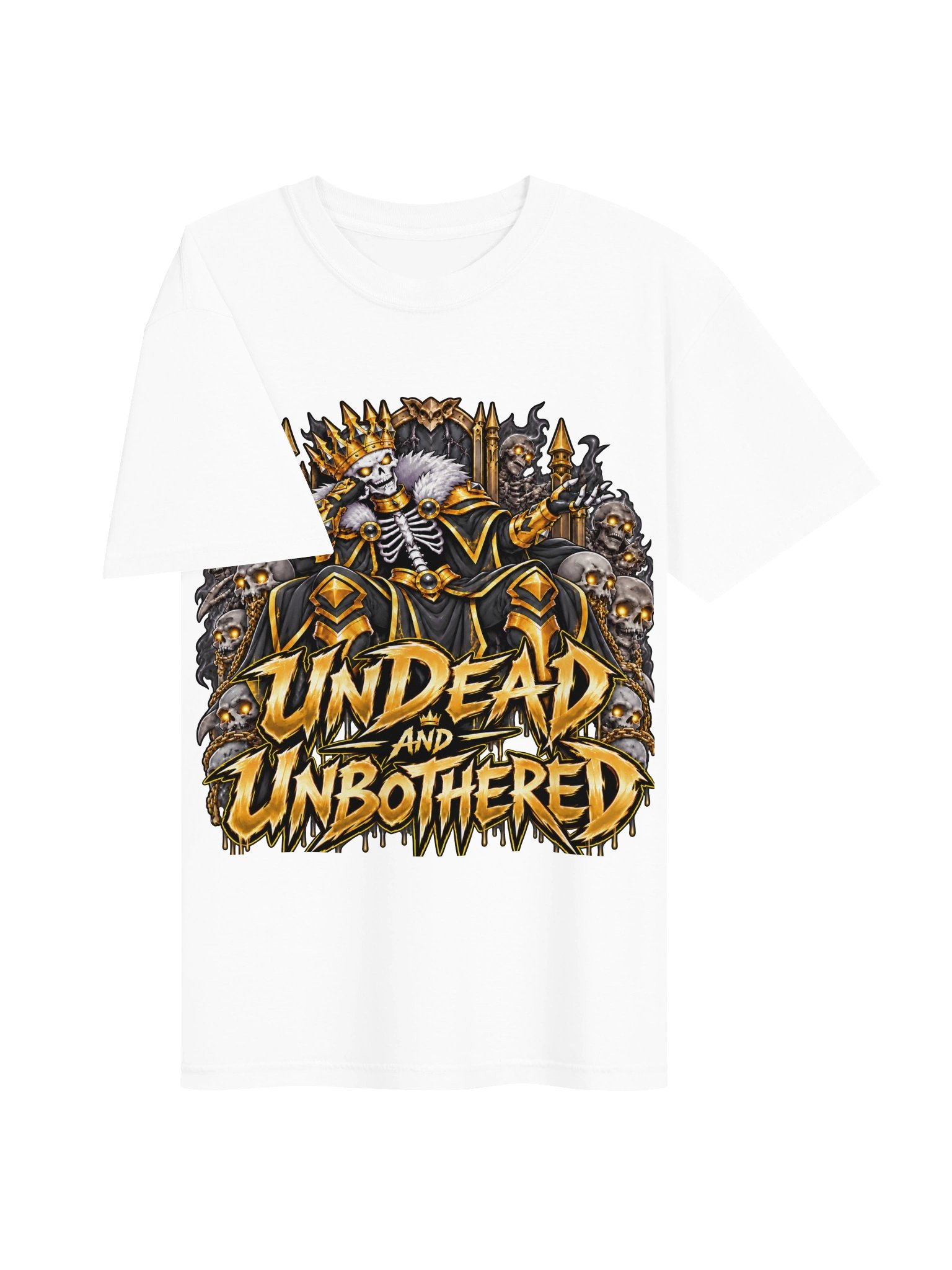 Undead and Unbothered Tee (Black) product image (3)