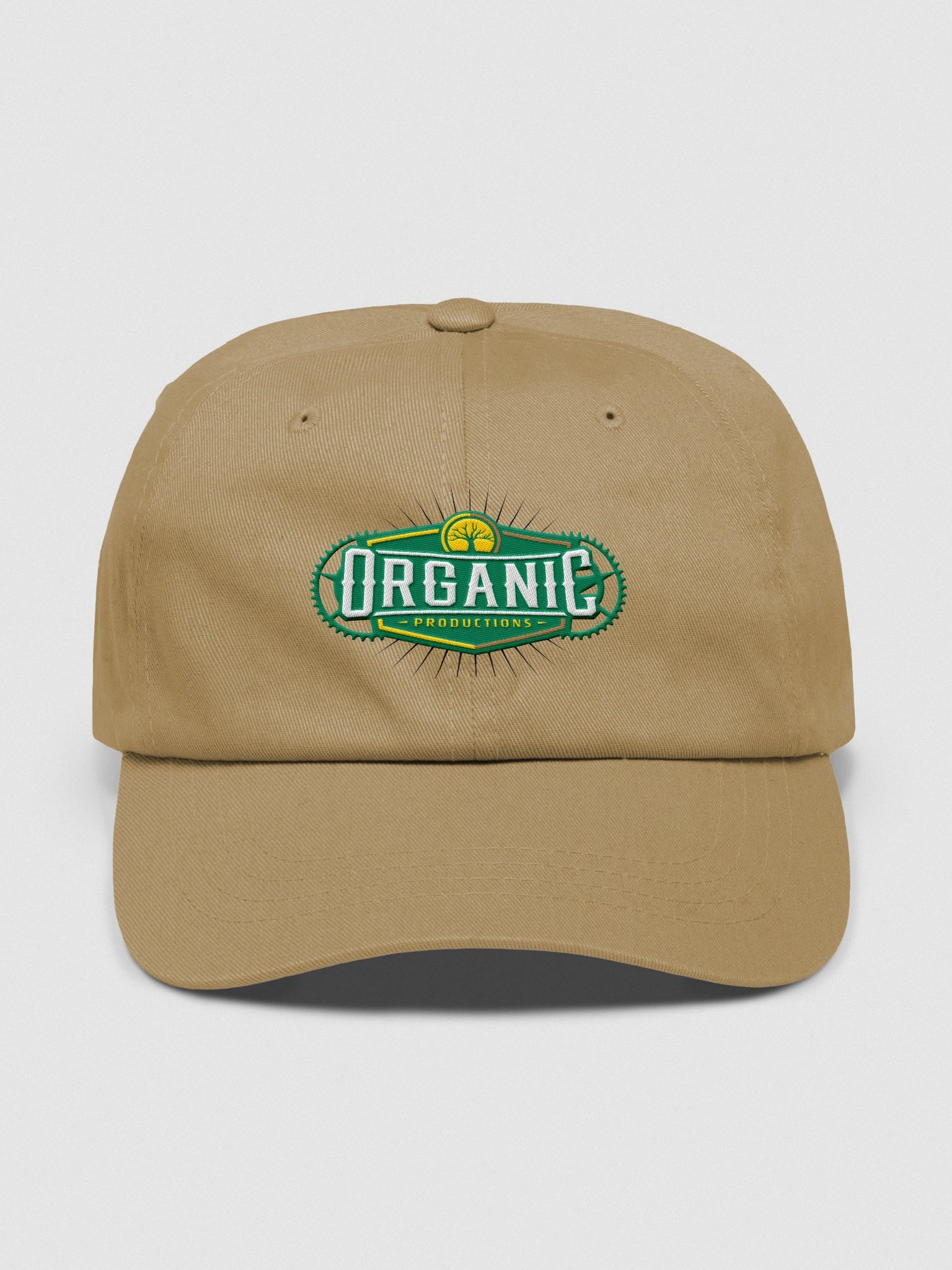 Organic Productions Black Baseball Cap product image (1)
